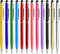 12 Pack Stylus Pens for Touch Screens, innhom Stylus Pen for iPad, Compatible with iPad, iPhone, Tablets, Black Ink