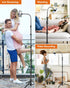 Victiv 85" Phone Tripod, Tall Tripod for iPhone with Remote, Gooseneck and Phone Holder, Overhead Phone Stand for Video