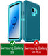LeYi Compatible for Galaxy S9 Case, 3 in 1 Full Body Shockproof Rubber Dustproof Rugged Defender Protection Case (Teal
