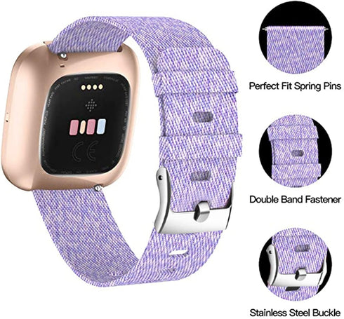GT01 Smartwatch Band, Fabric Elastic Scrunchie Replacement Straps for Dirrelo GT01 / LETSCOM
