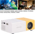 Mini Projector, 1080P Portable Outdoor Movie Projector with 24-60inch Projection Size, USB LED Projector for Home