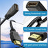 SAISN 3 2 Pack 1080P HDMI Extension Cable Feet, HDMI Extender Cable High Speed HDMI Male to Female Adapter Cable HDMI