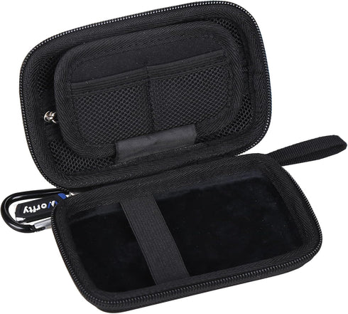 worfty JM21 13 MP3 Case for JadeAudio/FiiO Android Hi-Res Music Player - Travel Carrying Storage Bag (Black)