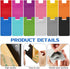 Fulmoon 36 Pack Phone Wallet Stick on, 2 Pocket Silicone Adhesive Credit Card Cell Phone Sleeves for