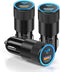 Car Charger USB C 3-Pack - Ancekoy 38W Dual Port PD + QC 3.0 Car Charger Adapter for Fast Charging iPhone 15 14 13 12