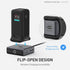 SIKAI CASE 20,000mAh 200W 1/4-inch 200W Silicone Case for Anker Prime Power Bank nut Hole, TF/SM Card Storage Reserved