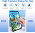 Mesh fiber tips (10 pack) GUUGEI Stylus Pen replacement tips suitable for capacitive touch screen,High sensitivity, soft, no scratch screen Pen tip