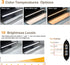 Monitor Light, Screen Light Bar Computer e-Reading LED Task Lamp, 3 Color Modes, 10 Brightness, USB Powered Monitor Lamp