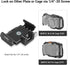 SMALLRIG SSD Mount Bracket, Holder for Samsung T5/T7, SanDisk SSD, Compatible Cage for BMPCC 6K Pro - 3272