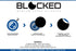 MyCamShield 57-Pack BLOCKED Webcam/Camera Vinyl Covers | Low-Tack Restickable Webcam Sticker | Multiple Sizes | Black