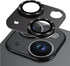 Korecase Metal Tempered Glass Camera Lens Protector for iPhone 14/14 Plus - Black, Rear Case Friendly Cover Film