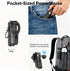 AntoFlash for Magnetic Tripod Stand for iPhone Pocket-Size Selfie Stick Mag-Safe Tripod Phone Holder with Wireless