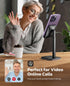 Nulaxy Phone Stand, Adjustable Cell Phone Holder for Desk, Compatible with All Smartphones (4-8 inches)