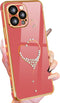 Petitian for iPhone 13 Pro Max Case, Cute Women Girls Bling Glitter Designed