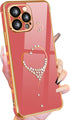 Petitian for iPhone 13 Pro Max Case, Cute Women Girls Bling Glitter Designed