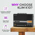 K10 Cassette Cassette MP3 8GB KLIM Portable Tape Player & Tape Recorder, to Converter + Built-in Microphone & Speaker +