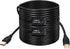 Tan QY USB A to A Male Cable 65Ft - USB Male to Male Double End Cord with Gold-Plated Connector