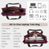 LOVEVOOK 15.6 Inch Laptop Bag for Women Tote Work Professional Leather Computer Briefcase Waterproof Handbag Shoulder