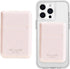 Kate Spade New York Magnetic Flip Phone Wallet/Card Holder - Compatible with MagSafe Phones and Cases, That Sparkle Pink