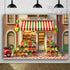 Generic 9 6feet) Vegetables Fruits Shop Backdrop Fresh Fruit Shelves Organic Food Vegetables Photography Background