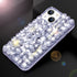 Bonitec 3D Glitter Sparkle Bling Case for iPhone 13 - Luxury Shiny Crystal Rhinestone Diamond Bumper Clear Gems