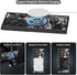 XIZYO Floral Rose Magnetic Case for Samsung Galaxy S23 Ultra, Slim TPU, Shockproof, MagSafe Compatible, Black Aesthetic.