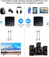 KN321 Wireless Bluetooth 5.0 Audio Transmitter Receiver, 2 in 1 Adapter for TV and Computer with High Compatibility