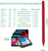 iPad 10th/9th/8th Generation 10.2" Stylus Pencil with Palm Rejection, Type C Charge, 1.5mm POM Tip Active Drawing