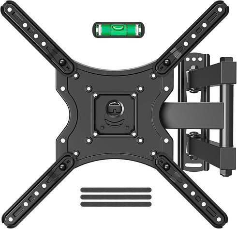Mountory Full Motion TV Wall Mount for Most 26-60 Inch TVs, Articulating Arms