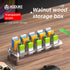 Wooden Memory Card Case for TF Cards, USB Drive, SD Card Holder Desk, Micro SD Card Case, 20x USB Interface