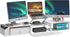 LANDVOI Heavy Duty Dual Monitor Stand, Holds 2 Screens Up to 27