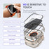 Goton 2 in 1 Privacy Waterproof Case for Apple Watch Ultra/Ultra 2, Screen Protector 49mm, Anti Spy Glass + Back Bumper