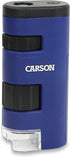 Carson Pocket Micro 20x-60x LED Lighted Zoom Field Microscope with Aspheric Lens System (MM-450)