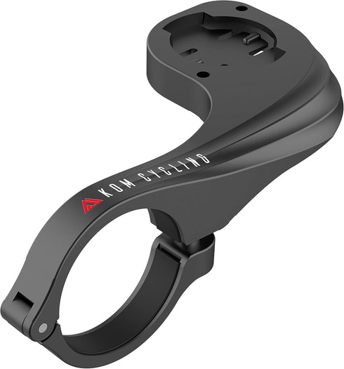 KOM Cycling Wahoo Elemnt Mount Compatible with Multiple Wahoo Computers - Out Front Computer Mount (Black)