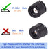 BINGFU 2.4GHz 5GHz 5.8GHz 3dBi (2-Pack) Dual Band WiFi MIMO RP-SMA Male Bluetooth Antenna for PC Computer WiFi Router