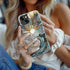 Goodon 15 for iPhone Case,Aesthetic Vintage Mosaic Stained Glass Shell,Compatible with Magsafe,Trendy Unique Cool Retro