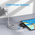 USB C Hub Adapter for iPad Pro 2021 2020 2018, 4 in 1 USB-C Hub with 100W Power Delivery