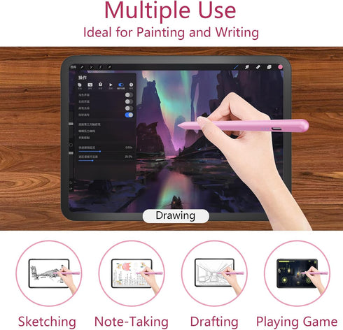 Stylus Pen for iPad 2018-2022 with Palm Rejection & Tilt, Apple Pencil for iPad 10th/9th/8th/7th/6th Generation