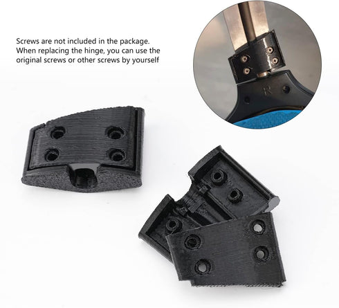 Headset Full Hinge Replacement Parts for Logitech G930, G430, G230, G231, 1 Pair for Broken Headphone Repair