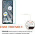 beukei 3 Pack Tempered Glass Screen Protector for Google Pixel 7a 5G, Touch Sensitive, Case Friendly, 9H Hardness