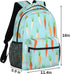 Aglebo Backpack Backpack 16x11.4x8 inch Daypack Pack Cute Carrot Travel for Men Women Casual Cute Laptop Lightweight