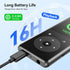 AGPTEK 64GB MP3 M7 1.8 inch 128GB Player with Bluetooth, Music Player with Speaker and FM Radio, Touch Buttons