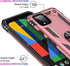 LUMARKE Case for Google Pixel 4 with Screen Protector, Military Grade Protective Phone Cover with Magnetic Ring