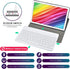 DETUOSI Universal 10 inch Wireless Keyboard, Ultrathin Slim Lightweight Portable, 10.1" Multi-Device for
