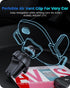 OQTIQ 3-in-1 Car Phone Mount, Dashboard, Windshield & Air Vent Holder with Strong Suction Cup, Adjustable Arm