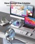 SooPii Premium 6-Port USB Charging Station Organizer for Multiple Devices, 6 Short Charging Cables and One Upgraded