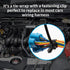 100PCS Fir Tree Nylon Push Mount Cable Zip Ties, Heavy Duty Wire Ties, 2 in 1 Self Locking UV Resistant Assortment