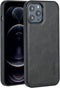 molzar GripBig Series Case for iPhone 12 Pro Max, Built-in Metal Plate for Magnetic Mount, Black/Black