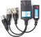 Mini CCTV BNC HD CVI/TVI/AHD/CVBS Active Video Balun Receiver Power Connector (1080P 400M) 5MP HD-CVI/TVI