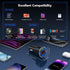 USB C Car Charger Fast Charging Adapter, 78W 4 Port for iPhone 16/15/14/13/12, Samsung Galaxy, and iPad